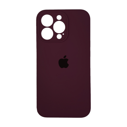 Silicone Case Full Camera Protective (AA) для iPhone 13 Pro (Plum)-0